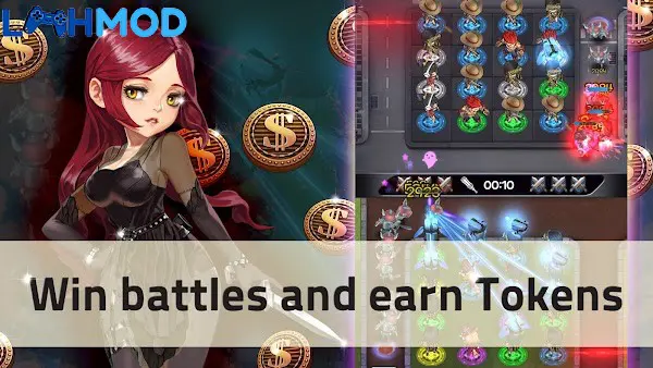 Ảnh 2 của Tải Infinity Party Battle APK 1.0.4 cho Android iOS Hệ thống thẻ bài nhân vật và ma thuật trong Infinity Party Battle