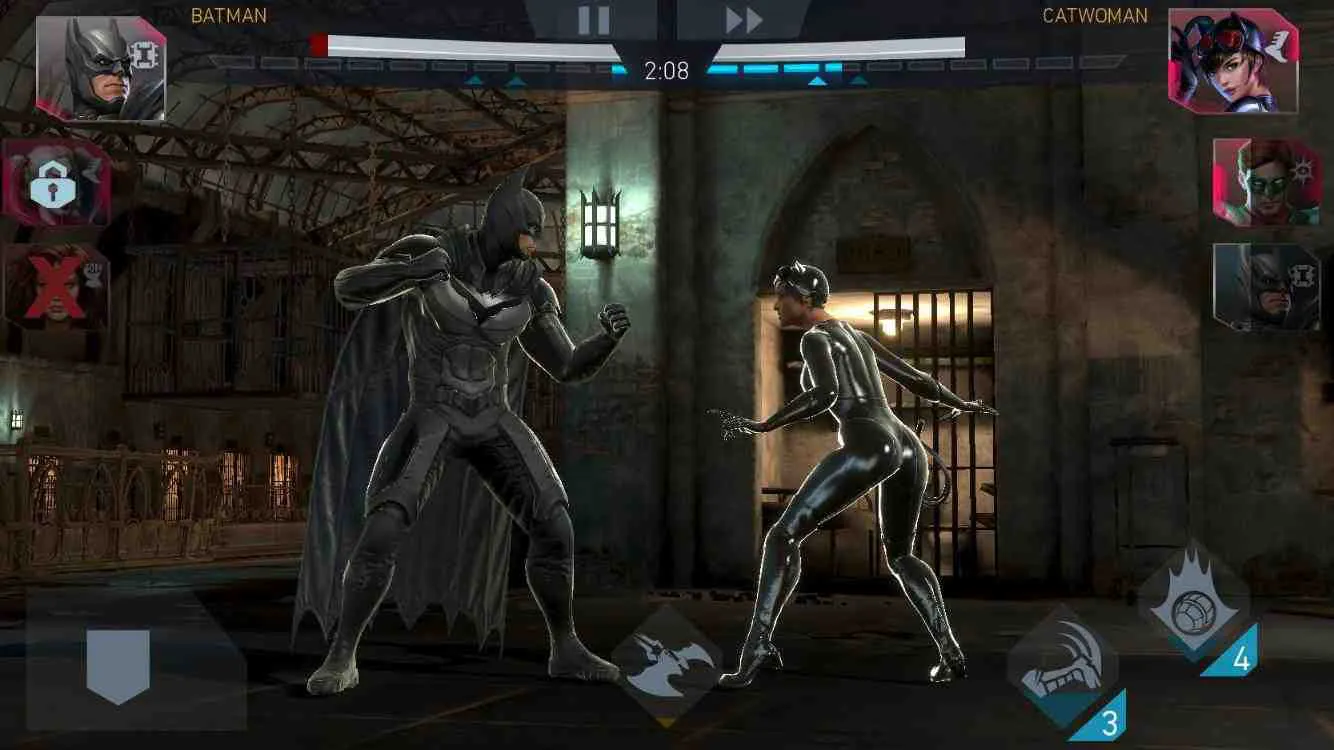Ảnh 1 của Tải game Injustice 2 Mod APK v6.3.2 (Menu, Sát Thương Cao, Skills) Cảnh chiến đấu kịch tính trong Injustice 2 Mod với các siêu anh hùng