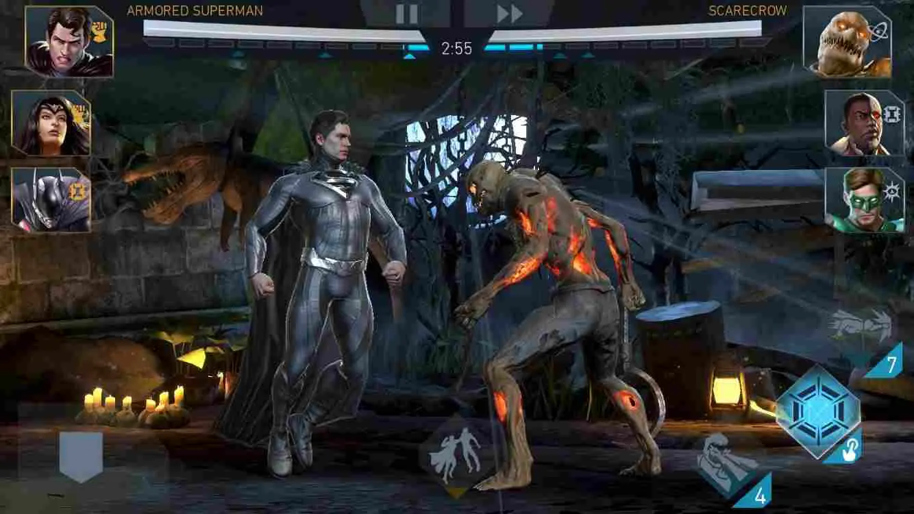 Ảnh 2 của Tải game Injustice 2 Mod APK v6.3.2 (Menu, Sát Thương Cao, Skills) Bộ sưu tập nhân vật đa dạng của Injustice 2 Mod