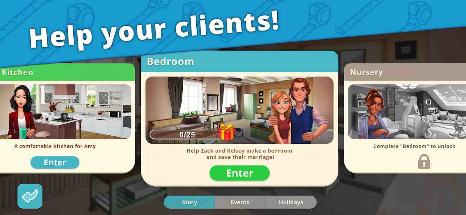 Ảnh 5 của Tải game Interior Story Mod APK 3.1.4 (Mua Sắm Miễn Phí) Download Interior Story Mod