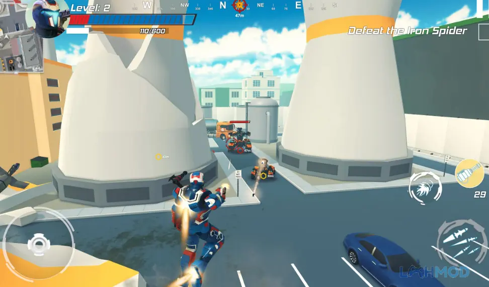 Ảnh 3 của Tải Iron Avenger Origins RPG Mod Apk 6.2 (Menu, God Mode, Dumb Enemy) cho Android iOs Ảnh iron avenger origins rpg mod 2