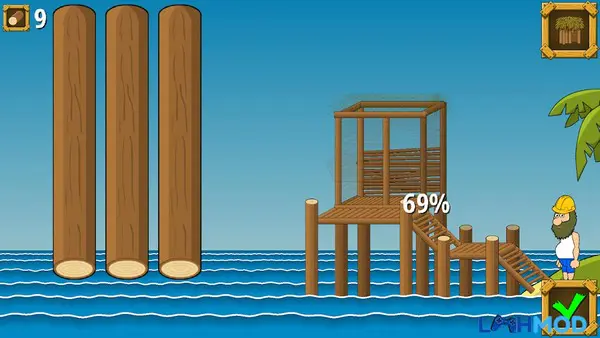 Ảnh 3 của Tải Johnny’s Island Apk 1.2.1 cho Android, IOS Johnny's Island là game sinh tồn đơn giản, phù hợp để giải trí cá nhân