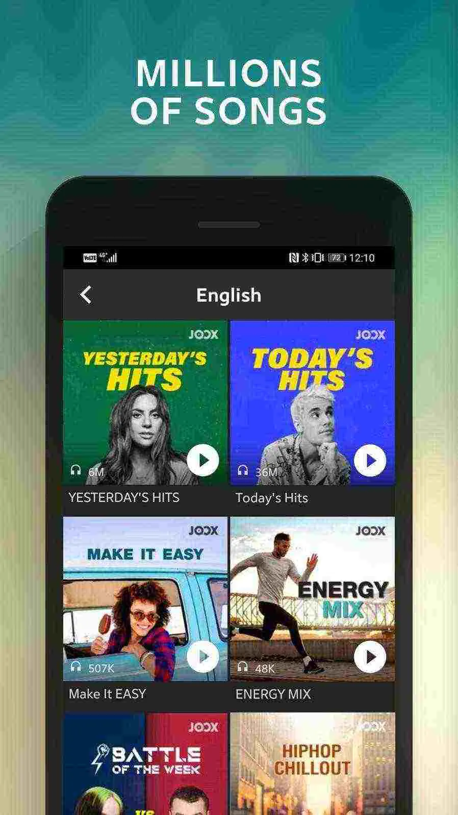 Ảnh 3 của Tải JOOX Music Mod APK 7.4.0 (Mở Khóa VIP) Nghe nhạc mọi lúc mọi nơi