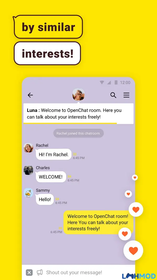 Ảnh 4 của Tải ứng dụng Kakaotalk Mod Apk 9.4.2 (Đã mở khóa) Android, IOS Màn hình cài đặt profile trong Kakaotalk Mod