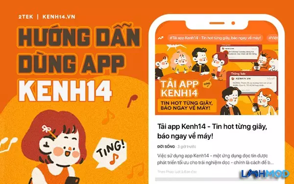 Ảnh 2 của Tải Kenh14 APK 5.1.71 Android iOS Mục tin tức được phân loại rõ ràng trong ứng dụng Kenh14