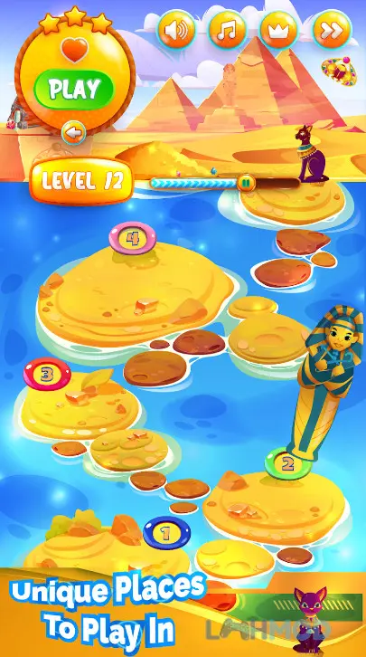 Ảnh 1 của Tải Lost Treasure Apk 1.59 cho Android iOs Giao diện giải đố trong game Lost Treasure