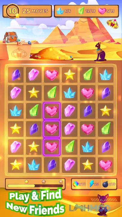 Ảnh 2 của Tải Lost Treasure Apk 1.59 cho Android iOs Lối chơi kéo thả khối trong game Lost Treasure