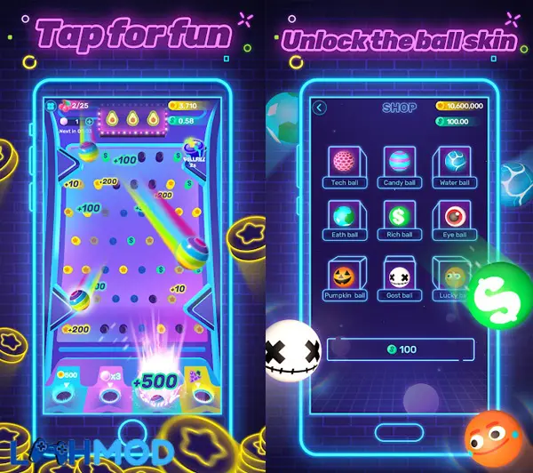 Ảnh 3 của Tải Lucky Plinko Master APK 1.1 cho Android iOS Màn hình chơi Lucky Plinko Master