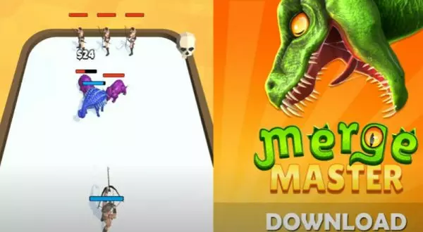 Ảnh 4 của Tải Merge Master MOD APK 3.8.0 (Vô hạn tiền) Giao diện tổng quan trận đấu với các đơn vị đang chiến đấu