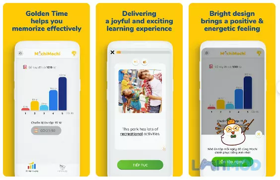 Ảnh 3 của Tải MochiMochi MOD Apk 3.3.8 (Mở khóa Premium) Màn hình luyện tập điền từ MochiMochi