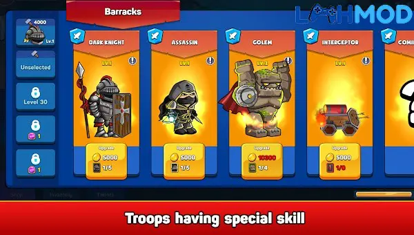 Ảnh 4 của Tải Monster Defender APK 1.2 cho Android iOS Màn hình kết quả hoặc bảng xếp hạng trong Monster Defender