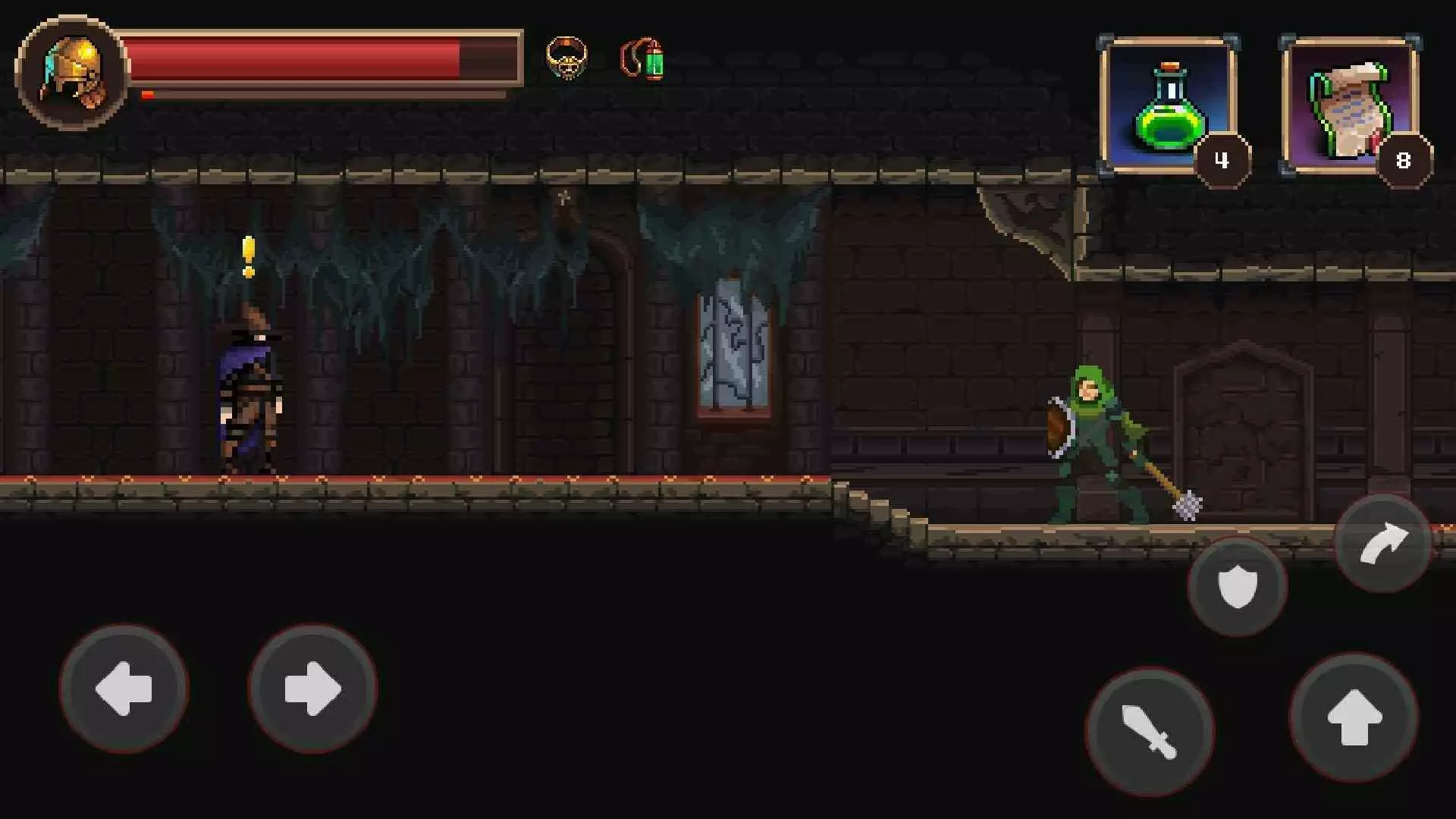 Ảnh 4 của Tải game Mortal Crusade Mod APK 2.2.2 (Vô hạn tiền) Cảnh chiến đấu trong Mortal Crusade