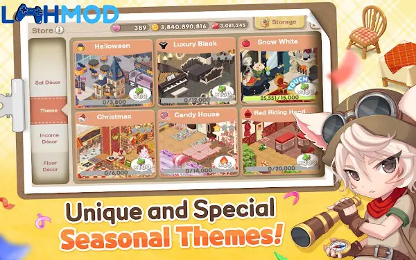 Ảnh 3 của Tải My Secret Bistro APK 2.1.7 cho Android iOS Nhà hàng My Secret Bistro được trang trí độc đáo