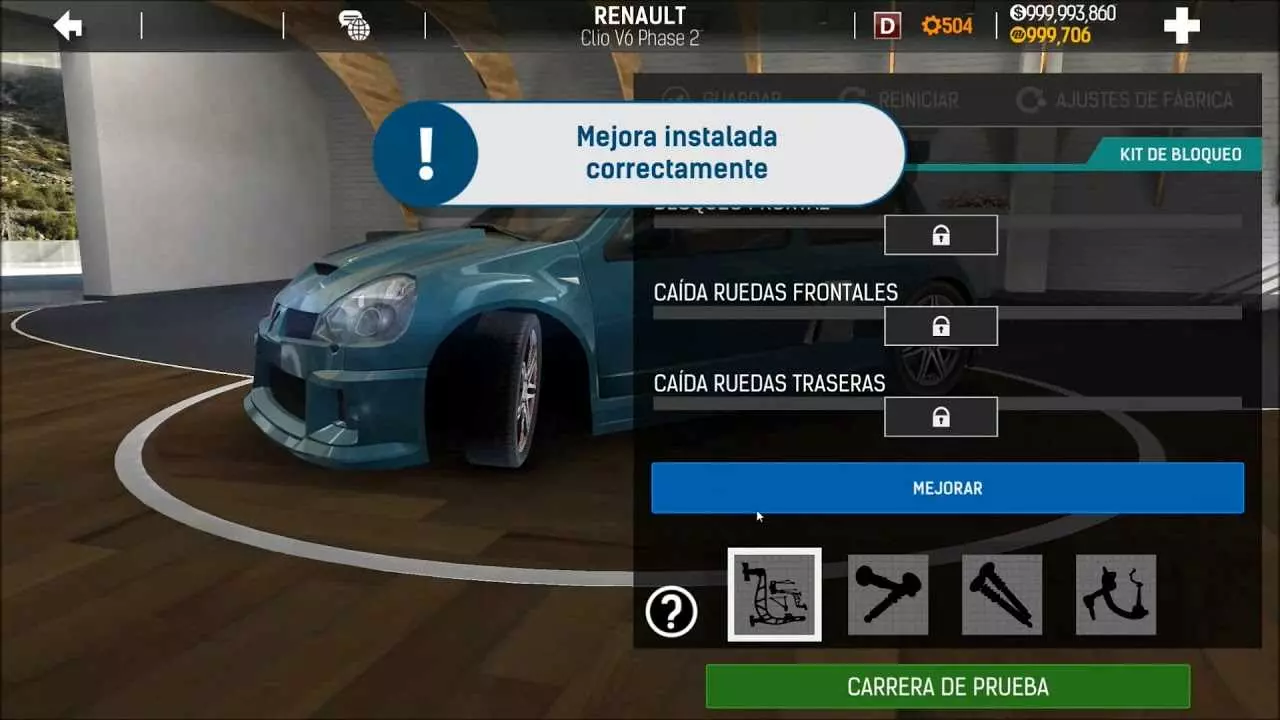 Ảnh 5 của Tải game Nitro Nation Experiment Mod APK 6.4.8 (Vô Hạn Tiền) Giao diện chọn xe với nhiều mẫu mã đa dạng