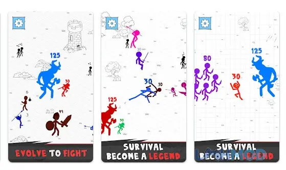 Ảnh 4 của Tải Number io Apk 2.1.1 cho Android iOs Giao diện chính với các chế độ chơi của Number.io