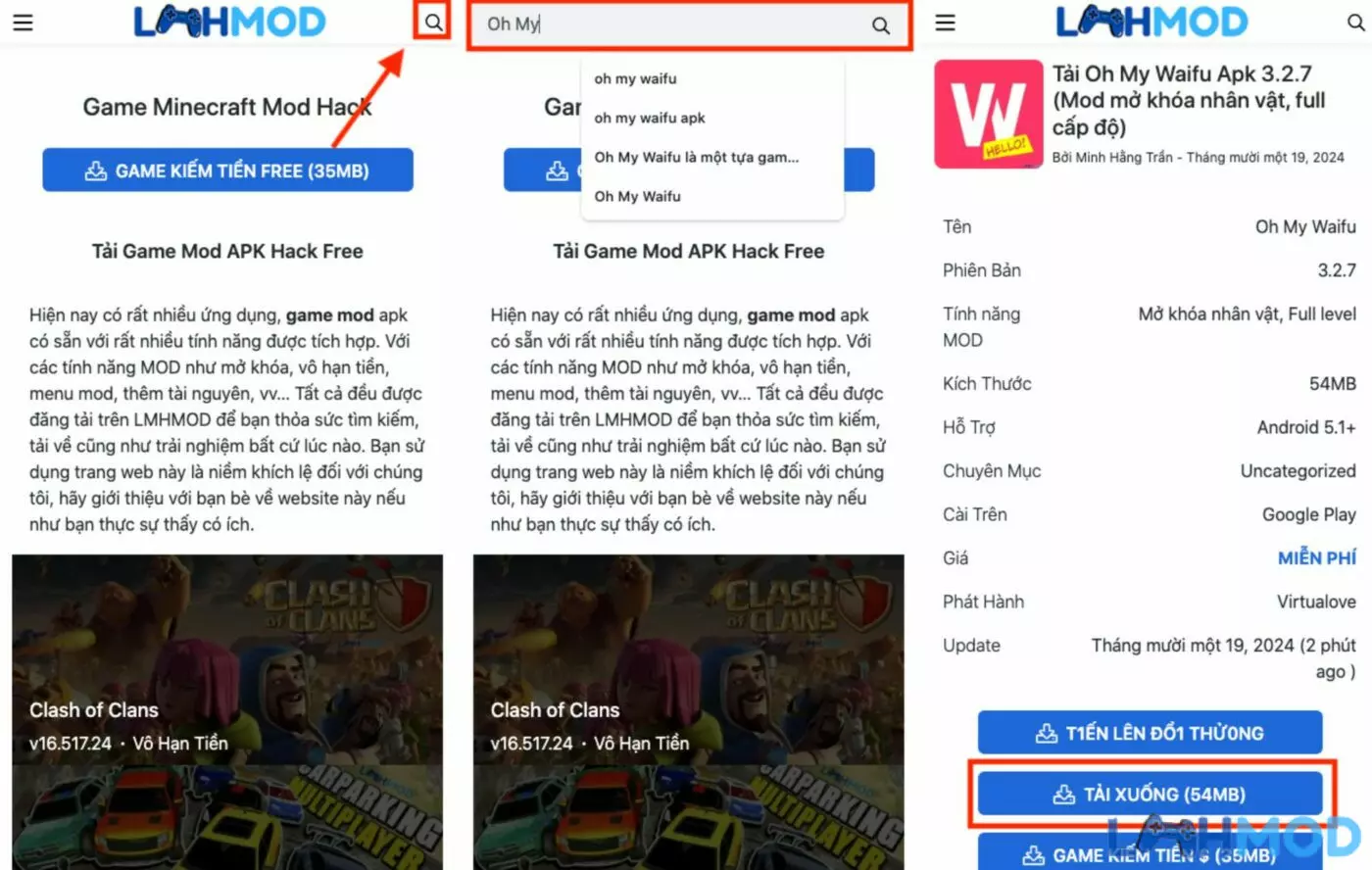 Ảnh 5 của Tải Oh My Waifu Apk 3.2.7 (Mod mở khóa nhân vật, full cấp độ) Hình ảnh hướng dẫn cách tải xuống Oh My Waifu Apk từ một trang web