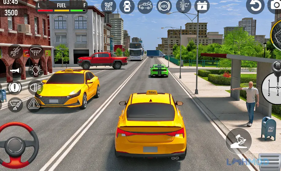 Ảnh 2 của Tải Parking Car Driving Car Games Apk 2.0 cho Android iOs Hình ảnh nội thất buồng lái xe hơi chân thực