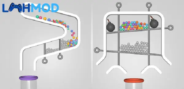 Ảnh 1 của Pin Puzzle – Solve Puzzle Game APK 2.9 Android iOS Cảnh kéo chốt trong Pin Puzzle Solve Puzzle Game