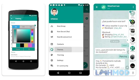 Ảnh 3 của Tải ứng dụng Plus Messenger Apk 9.0.2.0 cho Android iOs Màn hình đăng nhập nhiều tài khoản trên Plus Messenger