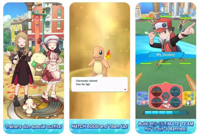 Ảnh 2 của Tải Pokémon Masters EX Mod Apk 2.23.0 (Vô hạn tiền) Android iOs Ảnh minh họa lối chơi trong Pokémon Masters EX