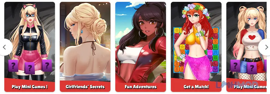 Ảnh 4 của Tải PP Adult Games Fun Adventure Apk 1.0.57 cho Android iOs Giao diện lựa chọn cốt truyện trong game PP Adult Games Fun Adventure