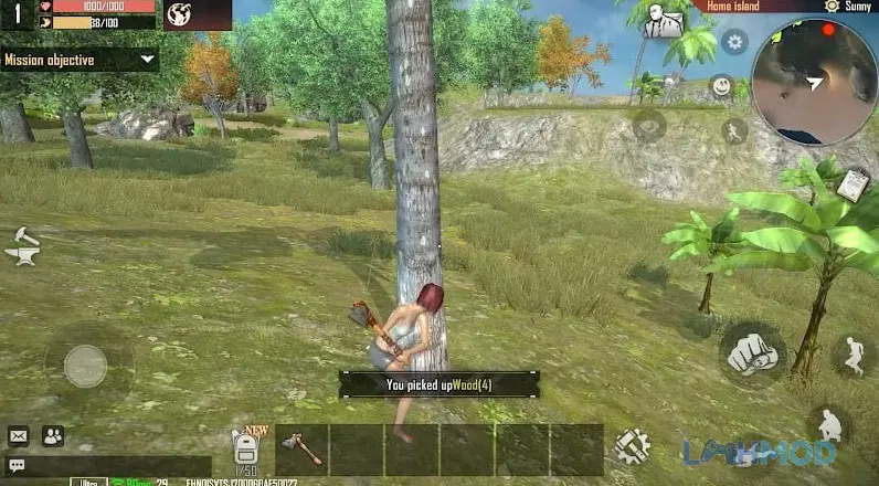 Ảnh 2 của Download Project Island Mod Apk 1.1.10 (Mega Menu) for Android iOs Nhân vật trên đảo Project Island