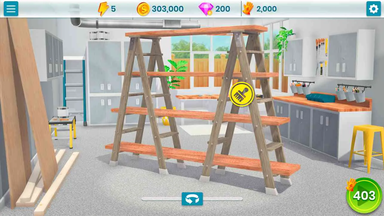 Ảnh 2 của Property Brothers Home Design Mod APK 2.6.2g (Vô Hạn Đá Quý) Hình ảnh màn hình tải game Property Brothers Home Design Mod