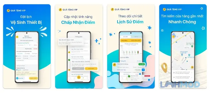 Ảnh 3 của Quà Tặng VIP Apk 1.1.4 – LMHMOD Màn hình ứng dụng Quà Tặng VIP với thông báo ưu đãi toàn hệ thống