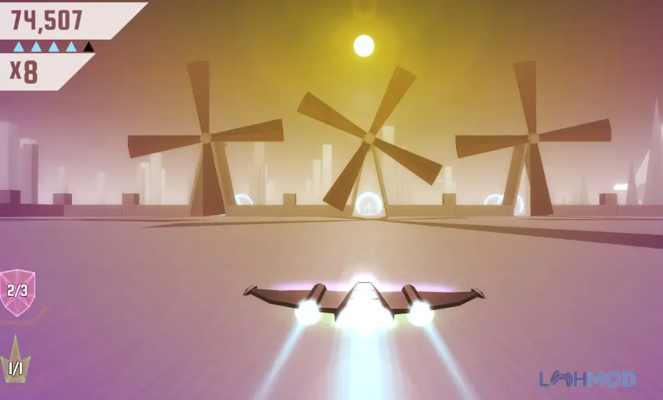 Ảnh 3 của Tải Race The Sun Challenge Edition Mod Apk 1.28.1 (Vô Hạn Tiền) cho Android iOs Giao diện thử thách hàng ngày trong Race The Sun Challenge Edition Mod