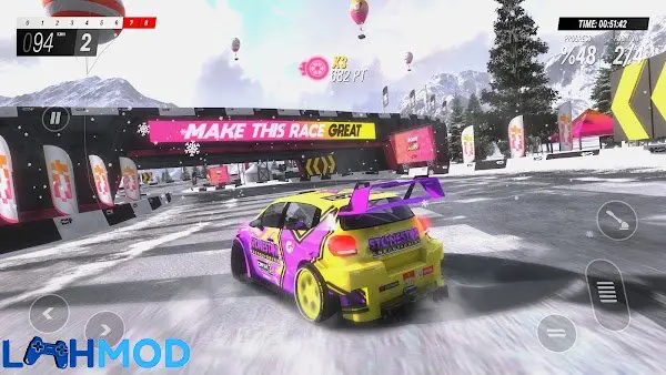 Ảnh 4 của Rally Horizon MOD APK v2.4.11 (Vô hạn tiền) Android iOS Giao diện tùy chỉnh xe trong Rally Horizon MOD