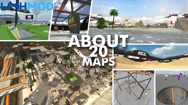 Ảnh 3 của Tải RCC – Real Car Crash MOD APK 1.4.0 (Vô hạn tiền) Android iOS Nâng cấp xe hơi trong RCC – Real Car Crash MOD