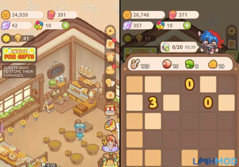 Ảnh 4 của Tải Resortopia Mod Apk 9.2.5 mới nhất (Hack Vô hạn tiền, Không quảng cáo) Các nhiệm vụ trong Resortopia