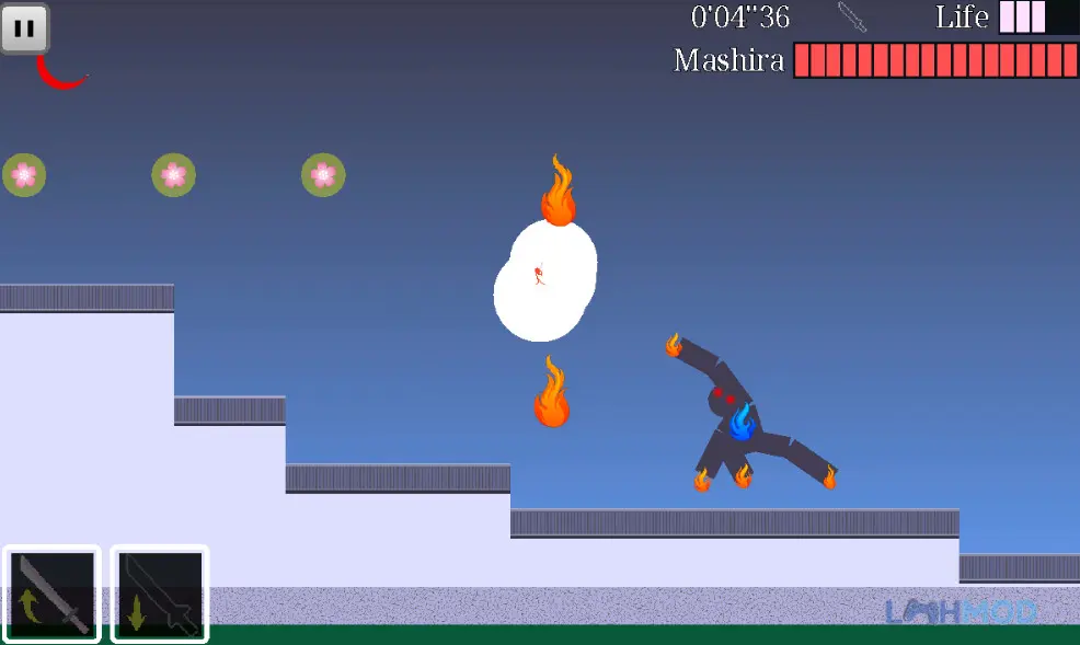 Ảnh 4 của Tải Sakura Blade Apk 1.36.0 cho Android iOs Nhân vật nữ chiến binh trong Sakura Blade