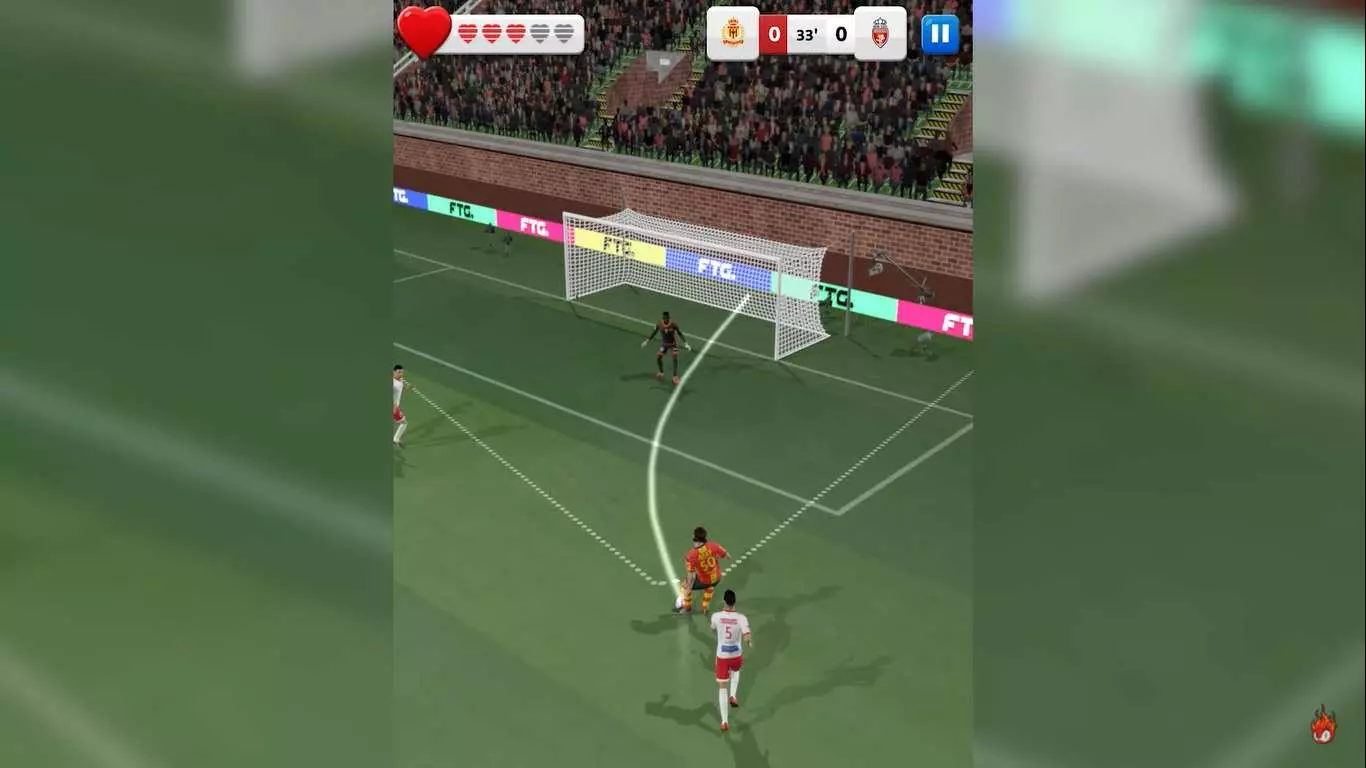 Ảnh 2 của Tải game Score! Hero 2022 Mod APK 2.83 (Menu, Vô hạn tiền) Pha phối hợp tấn công đẹp mắt của các cầu thủ Score! Hero 2022