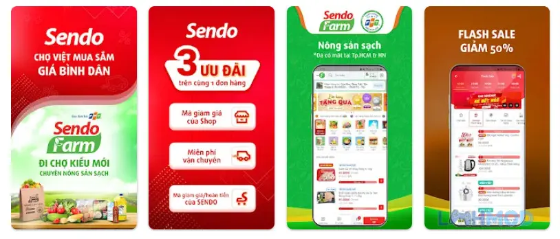 Ảnh 2 của Tải ứng dụng Sendo Apk 4.0.46 cho Android iOs Giao diện mua sắm Sendo