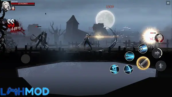 Ảnh 2 của Shadow Slayer: Demon Hunter MOD APK 1.2.01 (Vô hạn đá quý) Các nhân vật đa dạng với kỹ năng đặc trưng trong Shadow Slayer