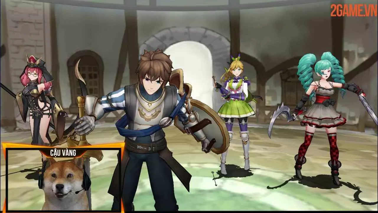 Ảnh 3 của Shining Beyond Mod APK 1.0.34 (Menu/Hệ số sát thương, phòng thủ) Màn hình lựa chọn nhân vật trong game Shining Beyond Mod