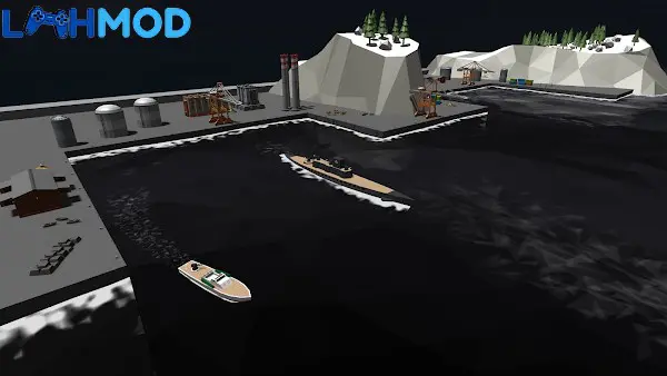 Ảnh 4 của Tải Ships Of Glory APK 3.72 cho Android iOS Một đội hình tàu chiến đang di chuyển trên biển trong trận chiến