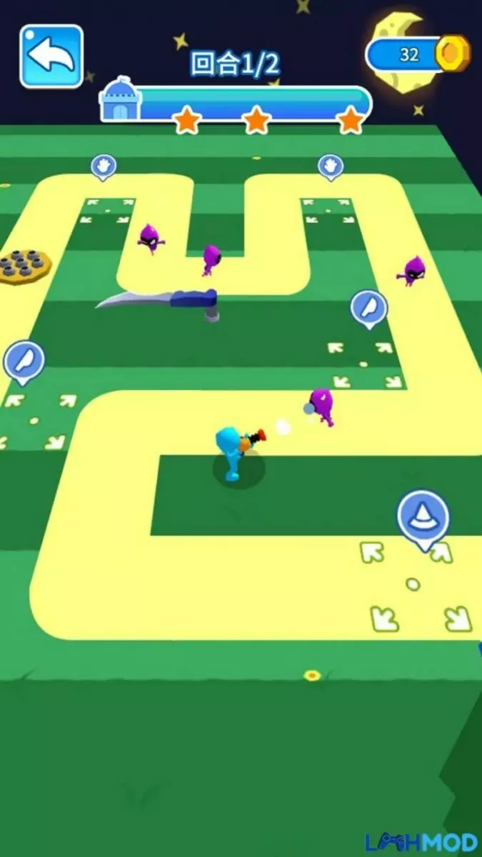 Ảnh 2 của Tải Shoot Defense 3D (2022) Apk v1.9.13 cho Android Giao diện phòng thủ trong Shoot Defense 3D