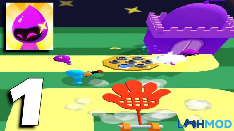 Ảnh 3 của Tải Shoot Defense 3D (2022) Apk v1.9.13 cho Android Người chơi xây dựng tuyến phòng thủ trong Shoot Defense 3D