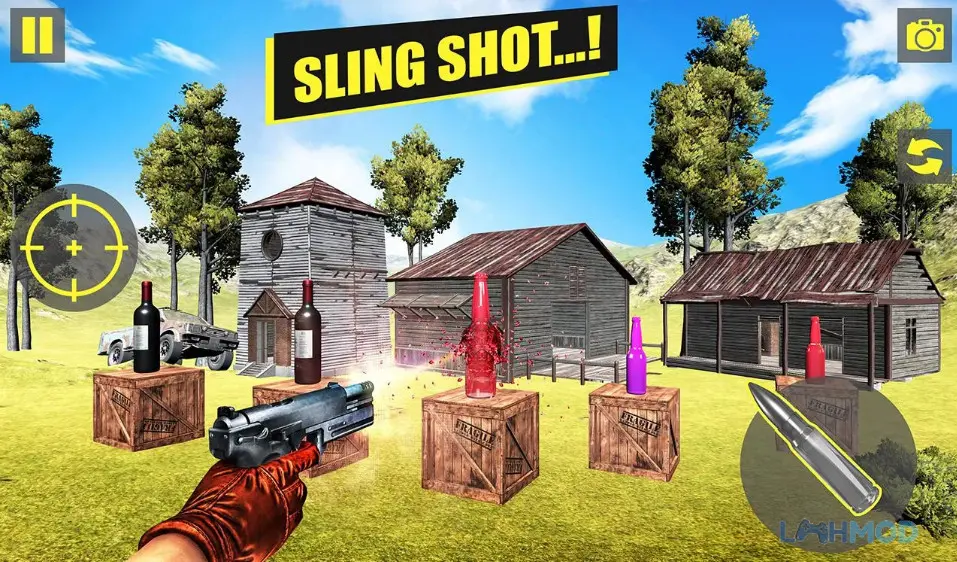 Ảnh 2 của Tải game Sniper Gun Bottle Shooter 2021 Apk 1.28 cho Android iOs Màn hình chơi game Sniper Gun Bottle Shooter 2021