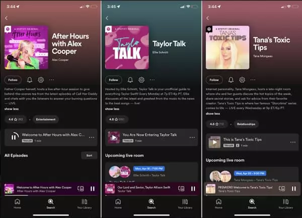Ảnh 2 của Tải Spotify Live APK 2.0.58 cho điện thoại Android iOS | LMHMOD Spotify Live giao diện 1