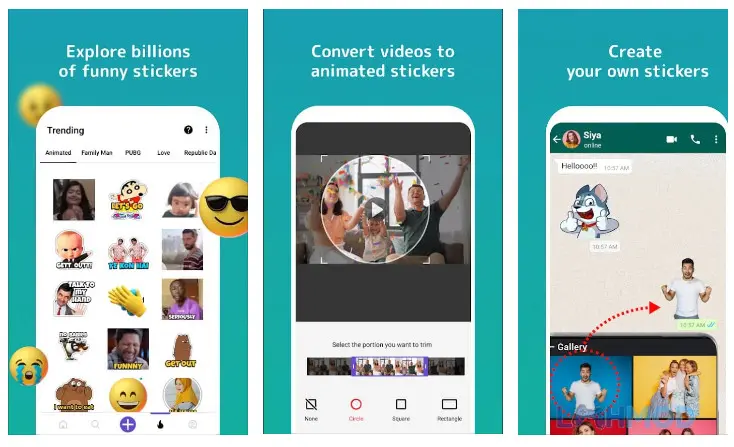 Ảnh 4 của Tải Sticker Maker Mod Apk 5.5.0 (Mở Khóa Premium) cho Android iOs Cách thêm văn bản và trang trí vào sticker trong Sticker Maker Mod