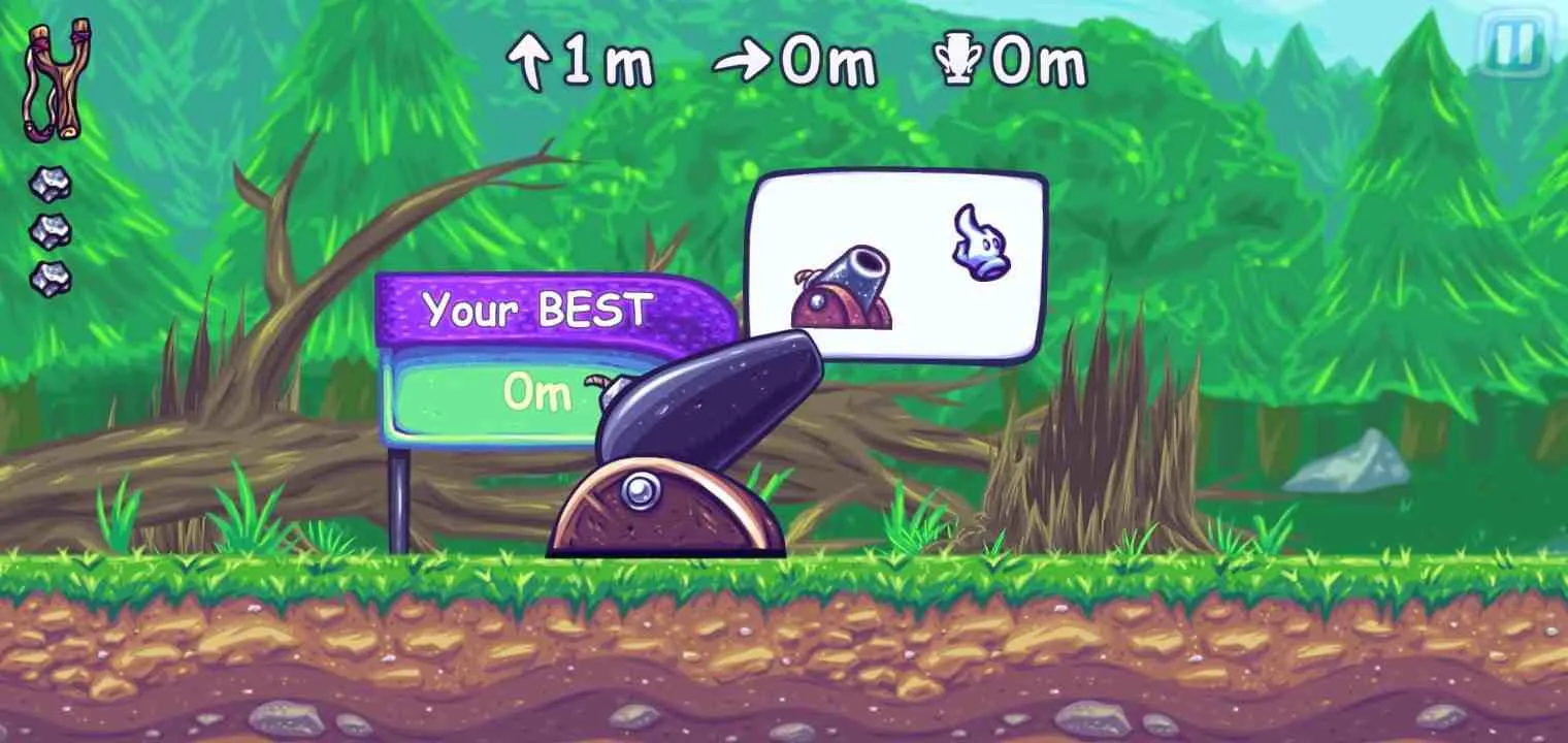 Ảnh 3 của Super Toss The Turtle Mod APK 1.181.88 (Menu, Vô Hạn Tiền) Màn chơi đa dạng với bối cảnh không gian và các hành tinh xa xôi
