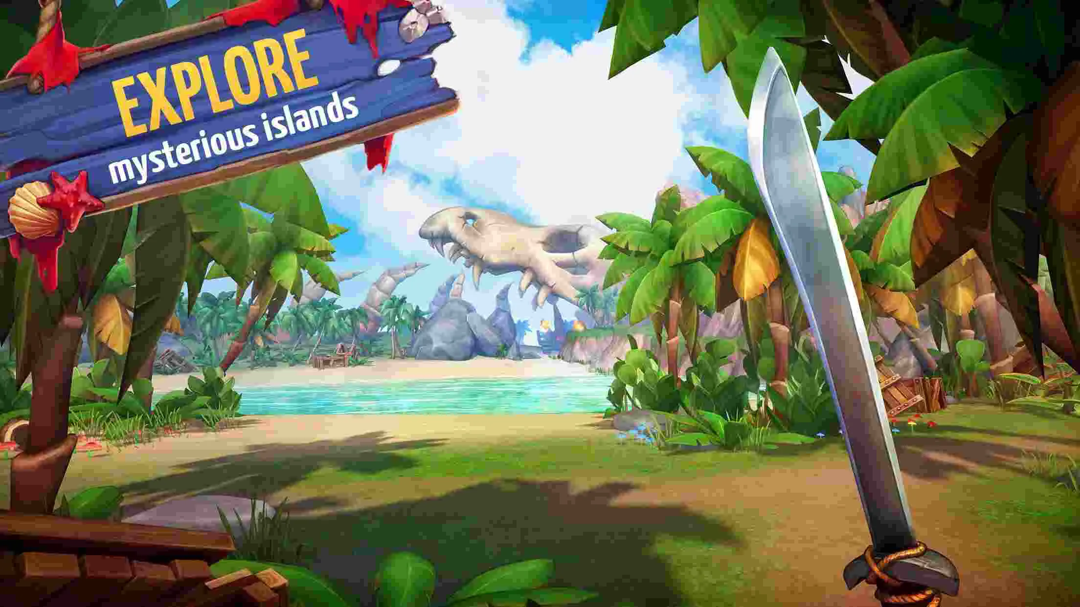 Ảnh 4 của Tải game Survival Island: EVO 2 Mod APK 3.247 (Vô Hạn Tiền) Khám phá những hòn đảo bí ẩn với cảnh quan tươi đẹp