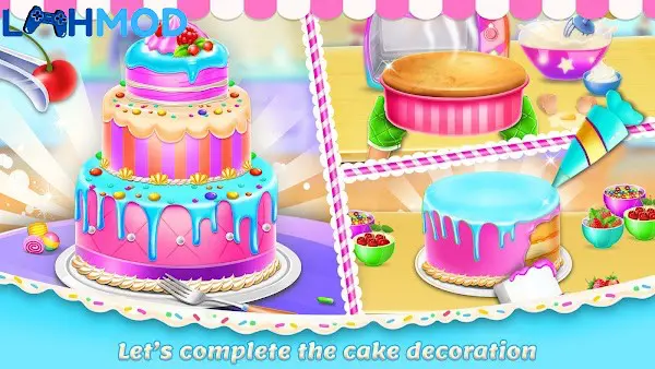 Ảnh 4 của Sweet Bakery – Girls Cake Game APK 8.4.2 Android iOS Sweet Bakery – Girls Cake Game Bánh Ngọt