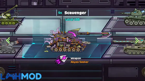 Ảnh 1 của Tank Battle – Tank War Game APK 1.0.9 cho Android iOS Cảnh xe tăng đang chiến đấu dữ dội trên chiến trường