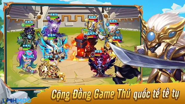 Ảnh 4 của Tải Taptap Heroes Mod Apk 1.0.0320 (Vô hạn tiền) cho Android, IOS Các anh hùng đa dạng trong TapTap Heroes