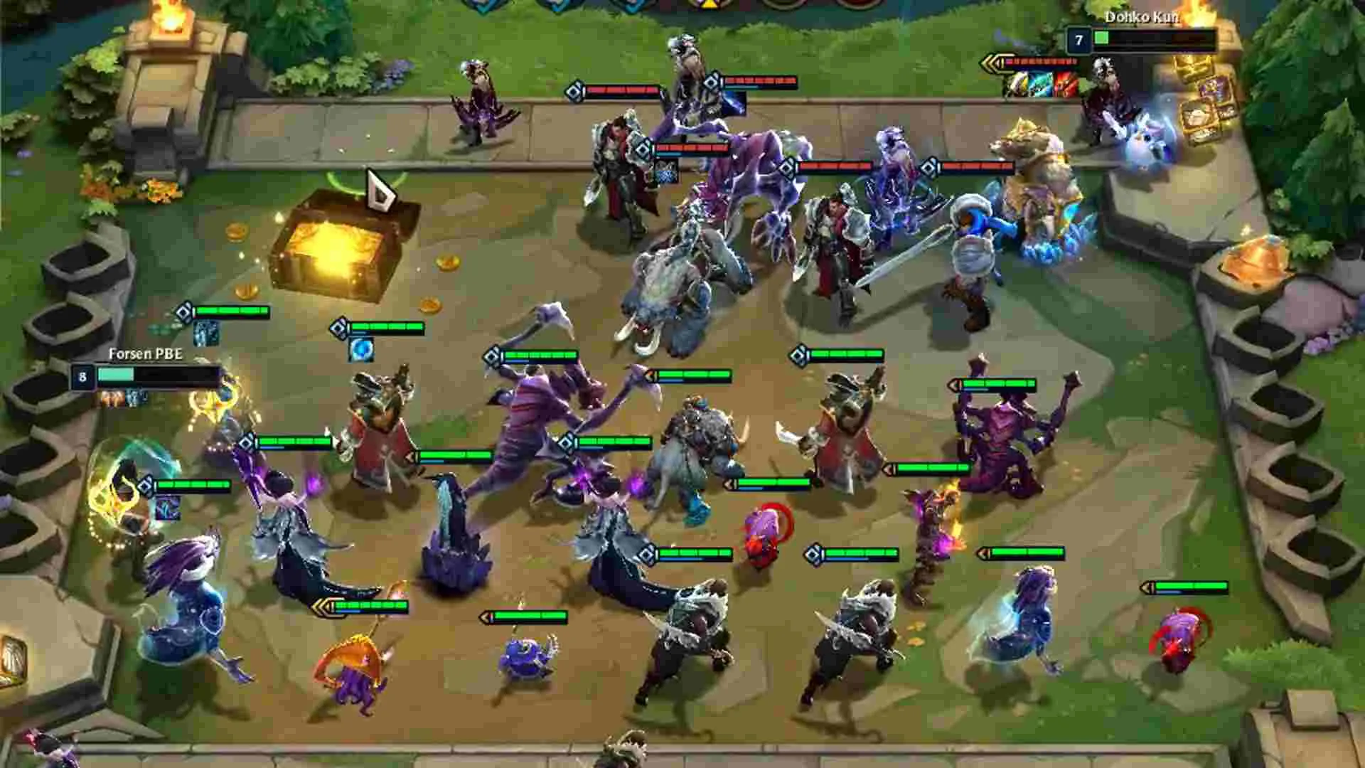 Ảnh 2 của Tải game Teamfight Tactics Mod APK 13.7.5022586 (Vô Hạn Tiền) Đội hình nhân vật đa dạng trong Teamfight Tactics Mod
