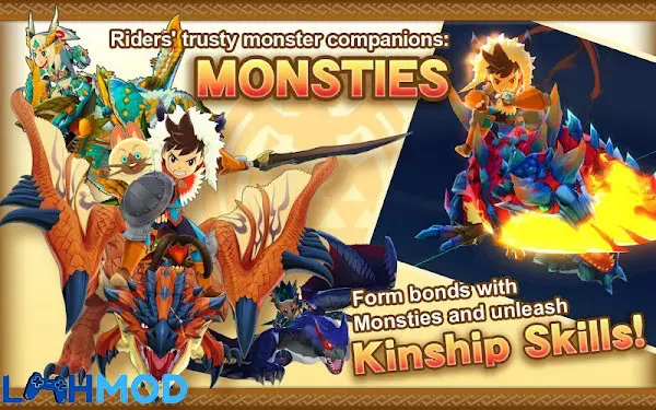 Ảnh 3 của The Monster Hunter MOD APK 1.0.4 (Vô hạn tiền) Android Một đứa trẻ đang săn quái vật dưới gầm giường với đèn thần